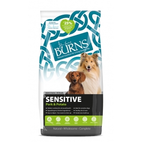 Burns Adult Sensitive Pork And Potato 12kg Dog Food